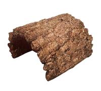 Cachette de grotte de tortue - Abri d'habitat de reptile en résine, tanière de dragon barbu, conception de support sécurisé | Terrier d’enfouissement de gecko léopard, cabane de retraite humide pour t