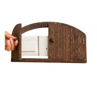 Cachette de Prise Électrique | en bois décoratif esthétique - de porte de fée,pour Déco Intérieure Maison Salon Chambre Enfant Appartement Bureau École