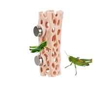 Cachette d'escalade pour arthropodes - Structure de refuge modulaire montée sur aimant pour une réduction du stress en toute sécurité, coque résistante à l'humidité avec contours verticaux, insert déc