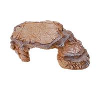 Cachette en résine - Tortues - Maison de roche - Habitat - Décoration d'aquarium - Décoration d'aquarium - Simulation de divertissement - Cachette - Grandes ruines - Décoration