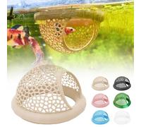 Cachette flottante et grotte de crevettes - Hamac multifonctionnel pour aquarium, mangeoire et lieu de repos sûr pour aquariums sans stress, accessoires d'aquarium Betta