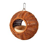 Cachette hamac pour oiseaux - Nid suspendu en coton, literie douce lavable