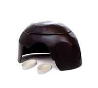 Cachette humidificateur pour tortues - Abri pour ermite, crabe, scorpions et grottes - Humidificateur pour se sentir en sécurité et en sécurité