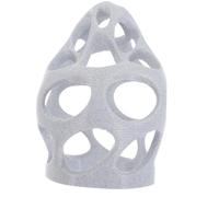 Cachette pour Aquarium à Crevettes, Grotte Décorative Blanche en Plastique | Forme Roche, pour Poissons de Petite Taille et Animaux Aquatiques, Design, Sécurité Renforcée, Aide à Reproduction