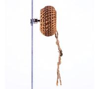 Cachette pour Araignées Sauteuses,Habitat en Rotin pour Camouflage De Geckos - Abri Magnétique pour Escargots Petits Reptiles Bernard-l'hermite Mante Invertébrés Animal Habitant Les