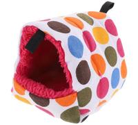 Cachette pour Hamster en Coton, Hamac Suspendu Confortable pour Chinchilla | Maison Créative, Usage Maison ou Animalerie, Place Sûre pour Se Cacher, Style Attractif