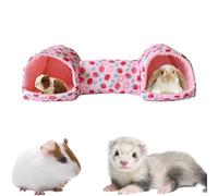 Cachette pour Hamster, Lits Cachette pour Rongeurs, Accessoires Lavables en Machine pour Cage Lapin Furet Cochon d'Inde Maison Petits Animaux
