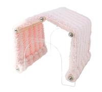 Cachette pour Petit Animal - Tunnel de Cachette d'Intérieur avec Porte en Acrylique - Habitat Doudou Gain de Place pour Jeu Dodo Maison Chinchilla Hérisson