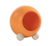 Cachette Pour Petits Animaux Hamster -13cm Cachette Pour Hamster | Nid De Cachete Mini Cabane | Maison Chaude Pour Hamsters Pour L'hiver, Grotte HIPS Respirante, Robuste Et Durable, Idéale Pour Les H