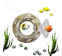 Cachette pour poissons pour aquarium, petites pierres artificielles à ventouse | Abri cachette crevettes décoration d'aquarium - pour animaux aquatiques écrevisses maison, dortoir, appartement, bureau
