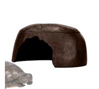 Cachette pour Reptiles - Abri Sommeil pour Reptile - Cachette Humidification Naturelle avec 3 Dépressions pour Lézard, Serpent, Tortue, Grenouille, Dragon Barbu et Repos