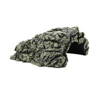 Cachette Reptile Habitats, Cachette Poisson Grotte Aquarium Tortues Reptile Basquant Cacher Habitats Décoration Ornement(Grand)