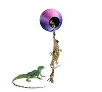 Cachette Reptile Imprimé en 3D avec corde d'escalade