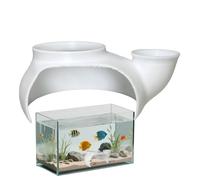 Cachettes pour Aquarium | Refuge Reproduction imprimé en 3D pour Poissons | Cachettes en Grotte d'aquarium | Cachette sous-Marine pour Betta, Guppy, Poisson-Chat, Reptile, Crabe ermite, Terrarium