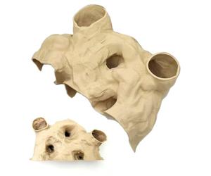 Cachettes Pour Poissons D'Aquarium | Abri Pour Crevettes Décoration d'Aquarium,Cavités Pour Reproduction de Crevettes,Pour Paysagisme Cachette Sous-marine Betta Cory Petit Cichlidé Poisson-chat Bernar