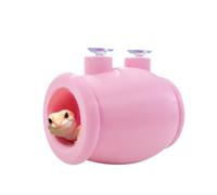 Cachettes pour reptiles Jouet d'escalade cylindrique avec ventouse | Cachette des reptiles Pour crabes ermites rainettes araignées caméléons petits serpents