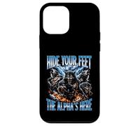 Cachez Vos Pieds Le Loup Alpha est là Coque pour iPhone 12 Mini