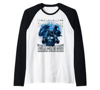 Cachez Votre Femme L'alpha est là Alpha Wolf Cringy Silly Manche Raglan