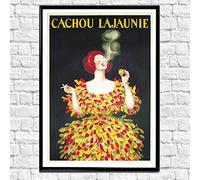 Cachou Lajaunie by Leonetto Cappiello Poster Vintage French Wall Art, 11.7 x 16.5 (A3)