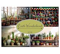 Cacti Wonderland (Desk Calendar 2026 DIN A5 landscape), CALVENDO 12 Month DeskCalendar: Escape to the captivating Cacti Wonderland and explore the ... of succulents and cacti throughout the year.