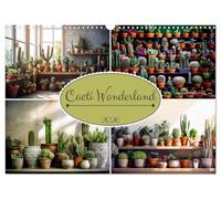 Cacti Wonderland (Wall Calendar 2026 DIN A3 landscape), CALVENDO 12 Month Wall Calendar: Escape to the captivating Cacti Wonderland and explore the ... of succulents and cacti throughout the year.