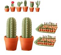Cactichess - Jeu D'échecs Enroulable en Forme de Cactus, Échiquier en Forme de Cactus pour Forgecore, Jeux D'échecs Magnétiques pour Adultes, Jeu D'échecs Imprimé en 3d, Échiquiers et Pièces(2pcs)