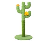 Cactus Cat Renching Post Vertical Cactus Scratch Arbre | Nouveau cadre d'escalade en cactus-sisal, moutons, lit superposé chat spongieux, planche à gratter, accessoires de jouets pour chaton