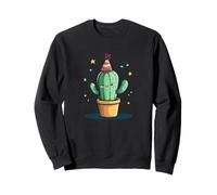Cactus Cool dans Un Chapeau de fête Qui apporte de la Joie Sweatshirt