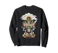 Cactus Coquette Catholique Sacré Vintage Kitsch Floral Bowws Sweatshirt