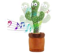 Cactus Dansant,Jouet Cactus Enfants Qui Peut Chanter Et Danser,Répéter Le Toys Cactus Parlant,Cadeaux En Peluche Cactus Pour Bébé