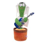 Cactus dansant, jouets parlant et répétant ce que vous dites avec lumière LED, 120 chansons en anglais