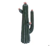 Cactus déco Exotic panama H.40cm céramique vert prairie - Atmosphera createur d'interieur