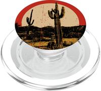 Cactus du désert du sud-Ouest PopSockets PopGrip pour MagSafe