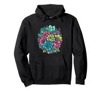 Cactus en Fleurs - Fleurs Sauvages - Mignon Sweat à Capuche