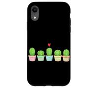 Cactus en Pot pour Amoureux des Plantes succulentes Coque pour iPhone XR