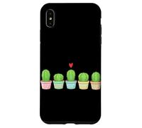 Cactus en Pot pour Amoureux des Plantes succulentes Coque pour iPhone XS Max