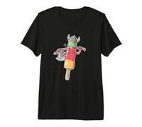 Cactus Ice en Guerrier sur Un bâton avec Hache T-Shirt Haut de Gamme