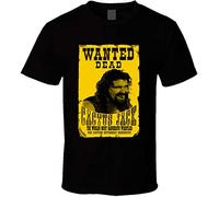 Cactus Jack Mick Foley Mens TT-Shirts à Manches Courtes Tee Thirt(Medium)