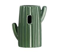 Cactus Leakproof Water Bottle Ceramic Food Bowl Universal Water Bottle Holder Stand for Rabbit Hamster Guinea Pig And Other Small Animals