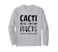 Cactus : Les seules piqûres Qui méritent d'être traitées avec Prudence Manche Longue