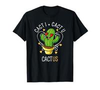 Cactus Love Pun You and Me Cactus Succulent Gardener Gift T-Shirt