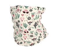 Cactus Occidental 1 Unisexe Écharpe Demi-Visage Multi-Usage Décoration Faciale Gaiter pour Extérieur Homme Vélo