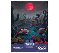 Cactus Puzzle 1000 Pièces Educa Jouet en Bois Divertissement Créatif Décoration Intérieure Jardin Jeu Éducatif Challenge Toy Adultes & Enfants des 14 Ans 38x26cm/1000pcs