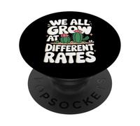 Cactus Que Nous cultivons Tous à des rythmes différents PopSockets PopGrip Adhésif