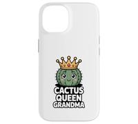 Cactus Queen Grandma Funny Cactus Nana Lover Coque pour iPhone 14