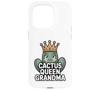 Cactus Queen Grandma Funny Cactus Nana Lover Coque pour iPhone 15 Pro