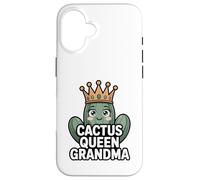 Cactus Queen Grandma Funny Cactus Nana Lover Coque pour iPhone 16