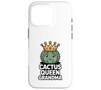 Cactus Queen Grandma Funny Cactus Nana Lover Coque pour iPhone 16 Pro