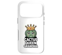Cactus Queen Grandma Funny Cactus Nana Lover Coque pour iPhone 17 Pro