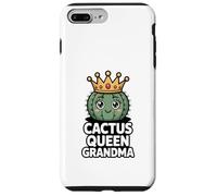 Cactus Queen Grandma Funny Cactus Nana Lover Coque pour iPhone 7 Plus/8 Plus
